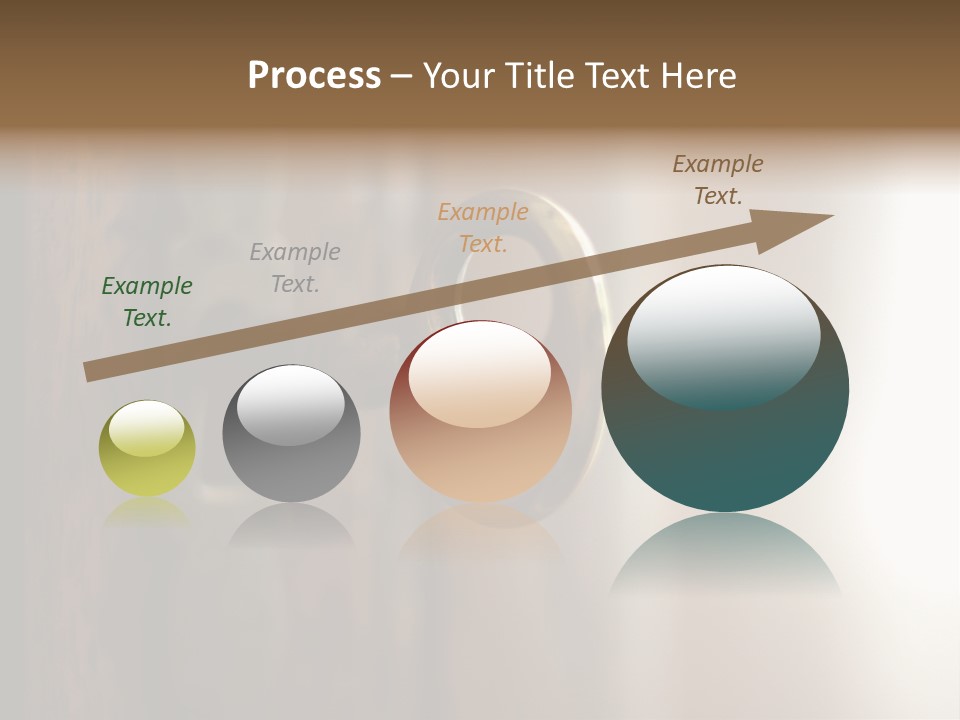 A Key On A Wooden Door With A Name Of Presentation PowerPoint Template