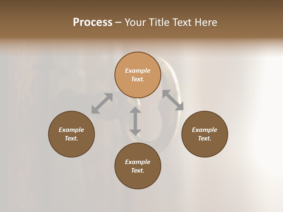 A Key On A Wooden Door With A Name Of Presentation PowerPoint Template