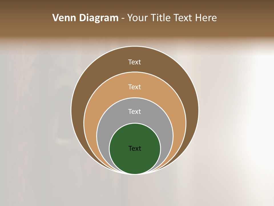 A Key On A Wooden Door With A Name Of Presentation PowerPoint Template