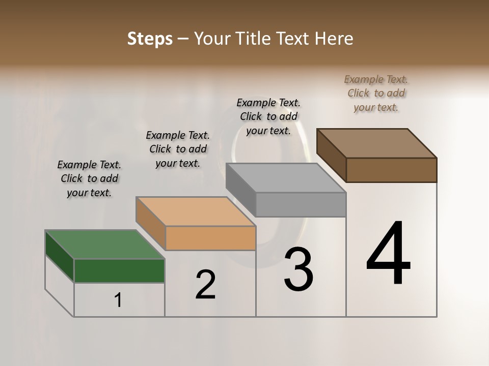 A Key On A Wooden Door With A Name Of Presentation PowerPoint Template
