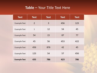 A Close Up Of A Flower With A Red Background PowerPoint Template