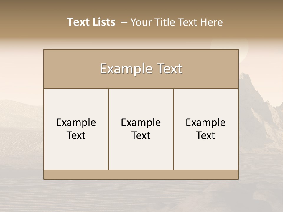 A Man In An Orange Suit Standing In The Desert PowerPoint Template