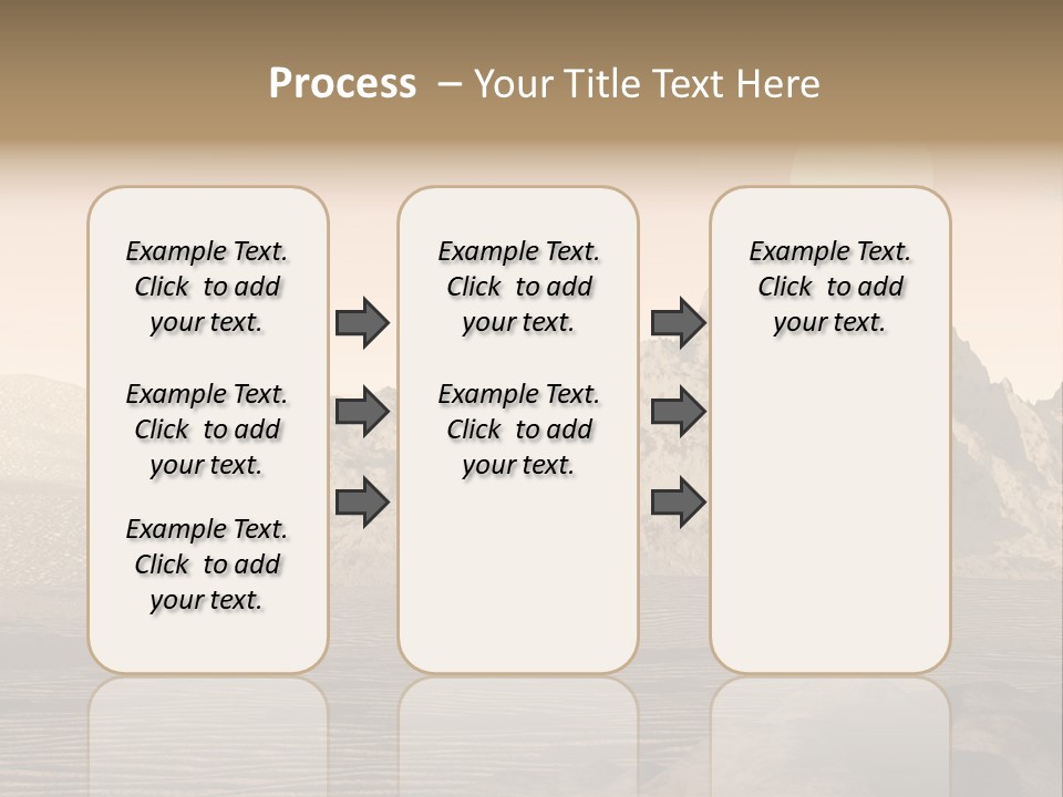 A Man In An Orange Suit Standing In The Desert PowerPoint Template