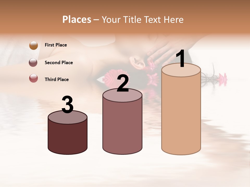 A Woman Getting Her Hair Done By A Professional Hair Stylist PowerPoint Template