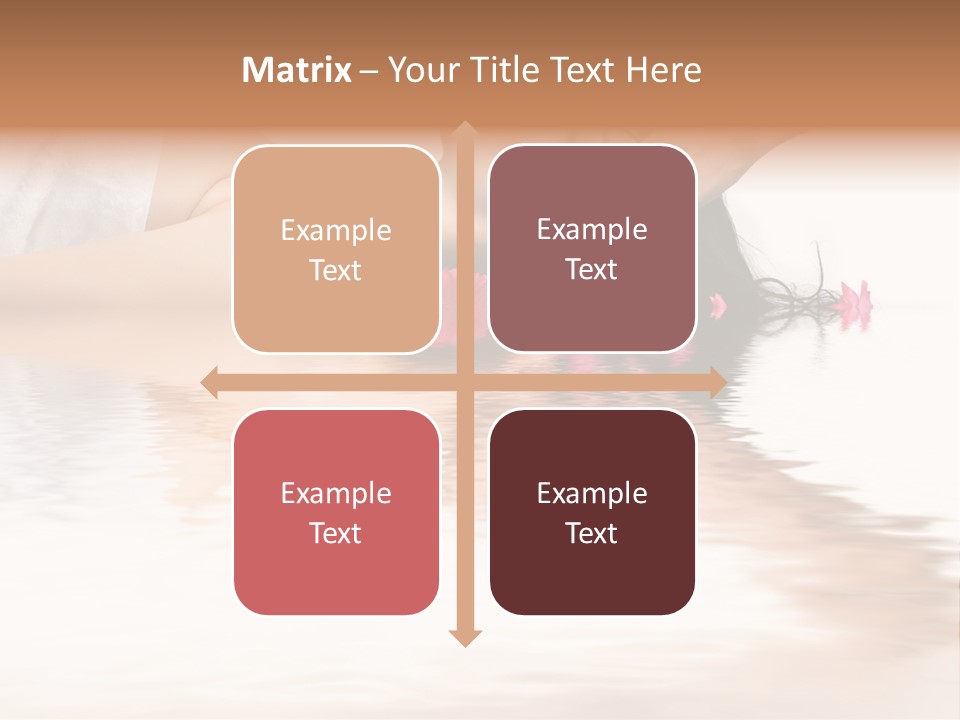 A Woman Getting Her Hair Done By A Professional Hair Stylist PowerPoint Template