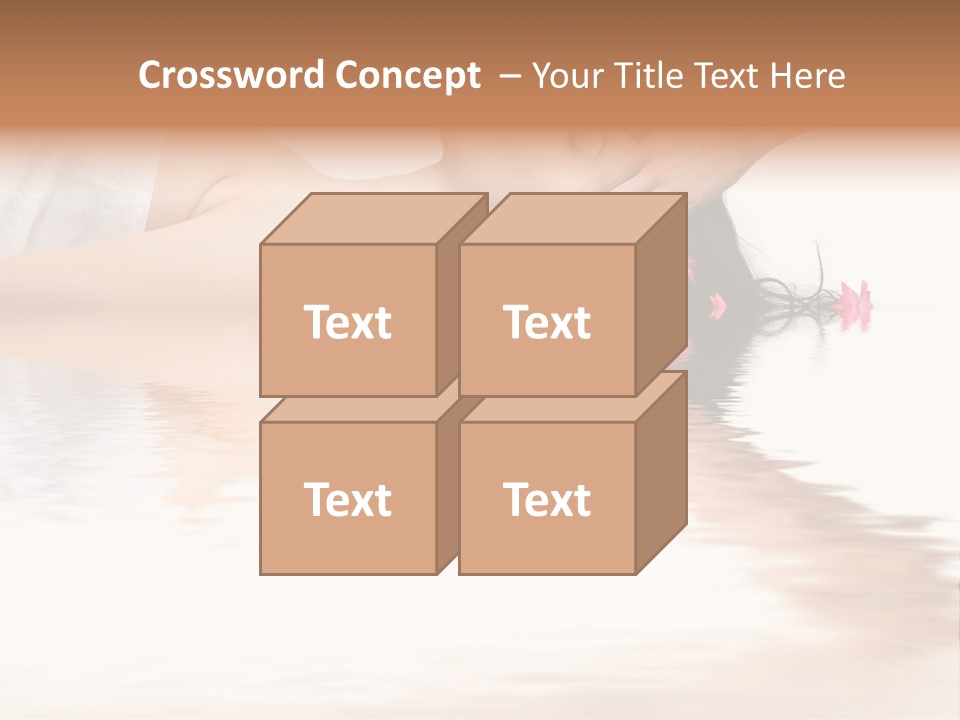 A Woman Getting Her Hair Done By A Professional Hair Stylist PowerPoint Template