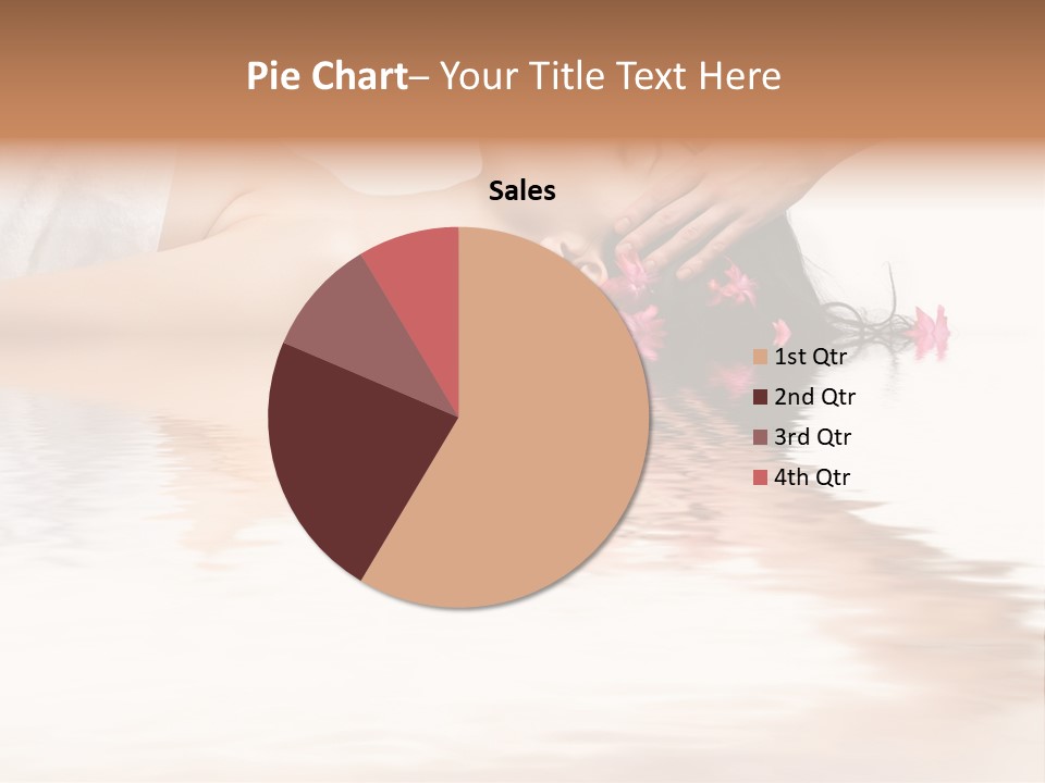 A Woman Getting Her Hair Done By A Professional Hair Stylist PowerPoint Template