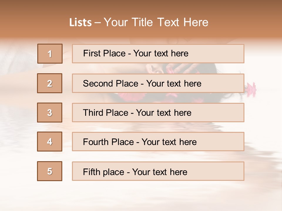 A Woman Getting Her Hair Done By A Professional Hair Stylist PowerPoint Template