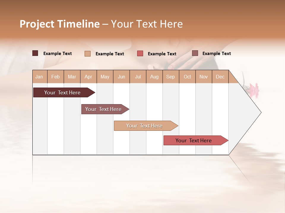 A Woman Getting Her Hair Done By A Professional Hair Stylist PowerPoint Template