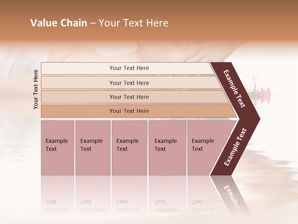 A Woman Getting Her Hair Done By A Professional Hair Stylist PowerPoint Template