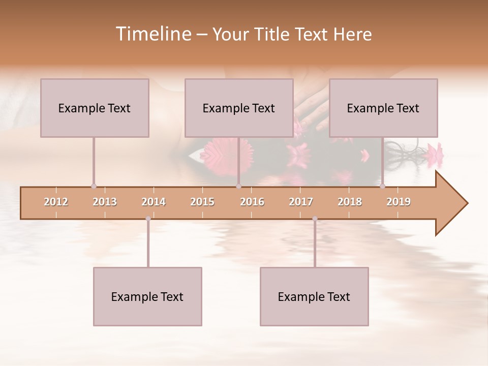 A Woman Getting Her Hair Done By A Professional Hair Stylist PowerPoint Template