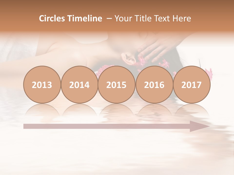 A Woman Getting Her Hair Done By A Professional Hair Stylist PowerPoint Template