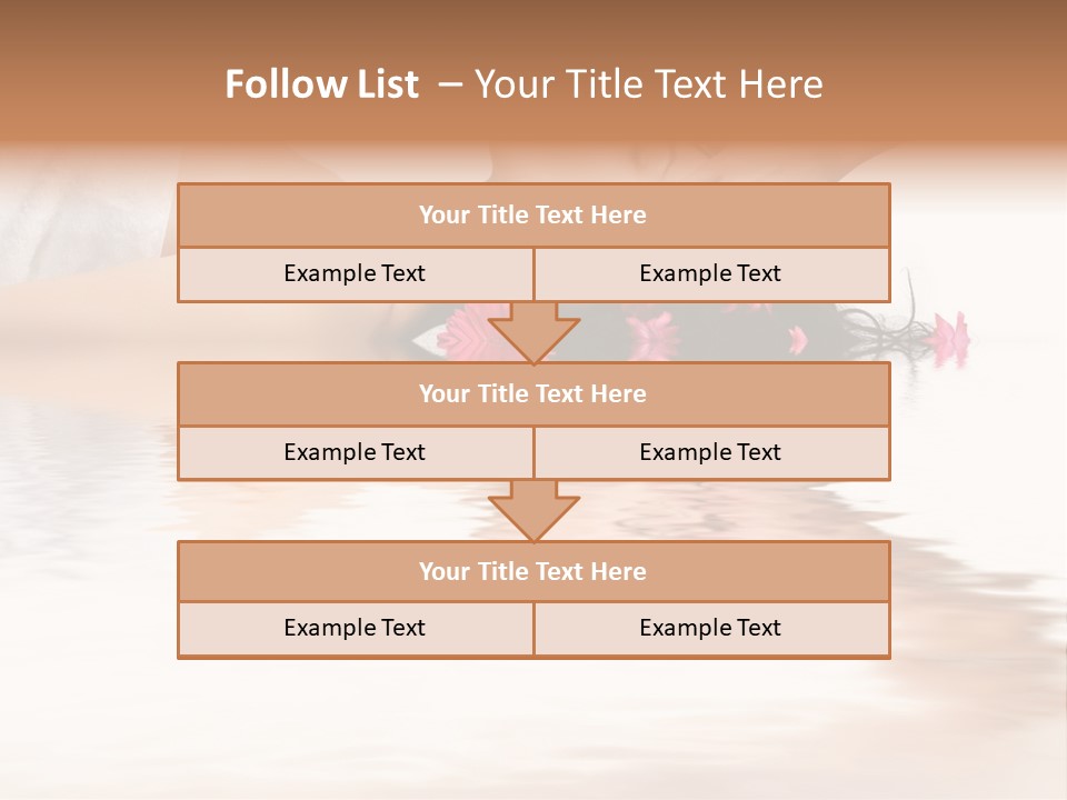 A Woman Getting Her Hair Done By A Professional Hair Stylist PowerPoint Template