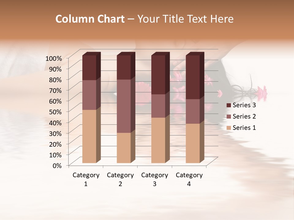 A Woman Getting Her Hair Done By A Professional Hair Stylist PowerPoint Template