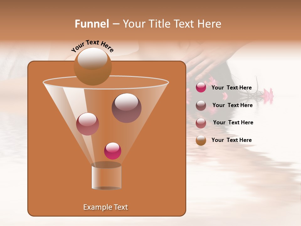 A Woman Getting Her Hair Done By A Professional Hair Stylist PowerPoint Template