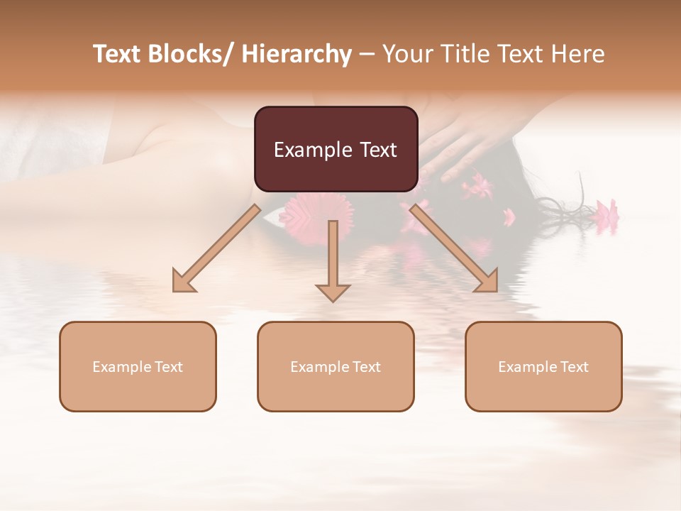 A Woman Getting Her Hair Done By A Professional Hair Stylist PowerPoint Template