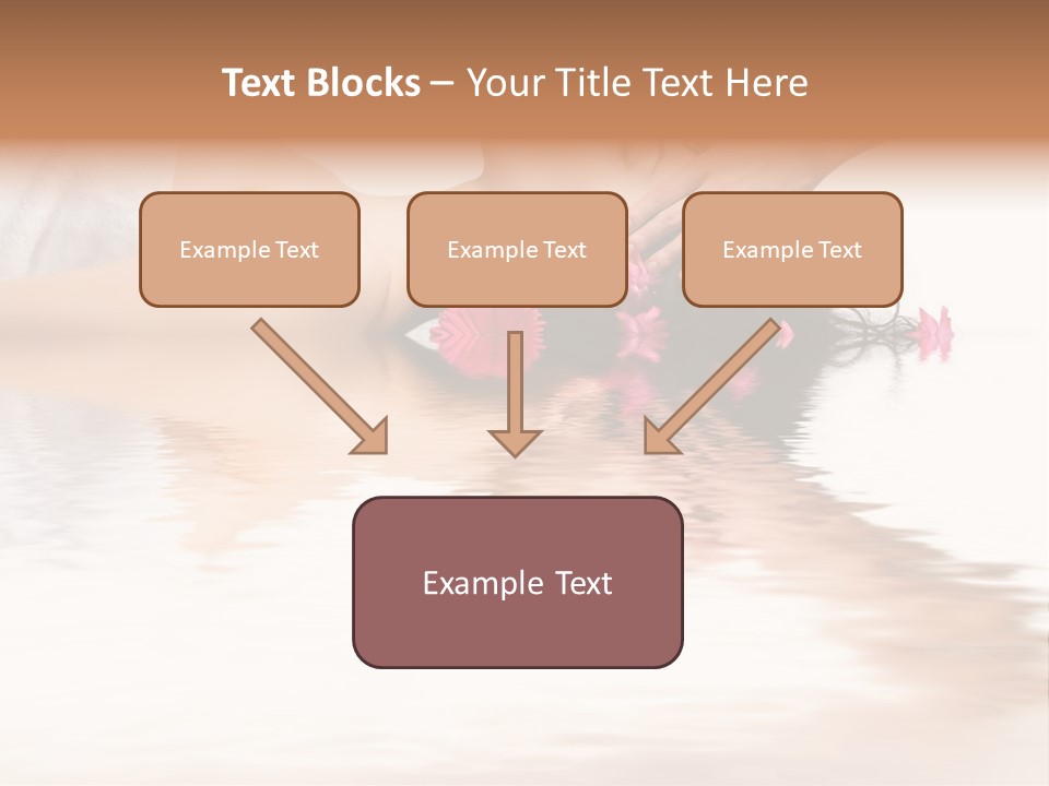 A Woman Getting Her Hair Done By A Professional Hair Stylist PowerPoint Template