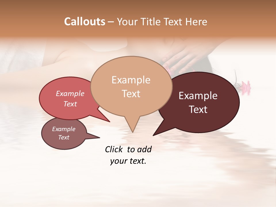 A Woman Getting Her Hair Done By A Professional Hair Stylist PowerPoint Template