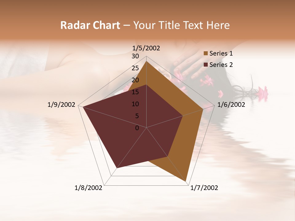 A Woman Getting Her Hair Done By A Professional Hair Stylist PowerPoint Template