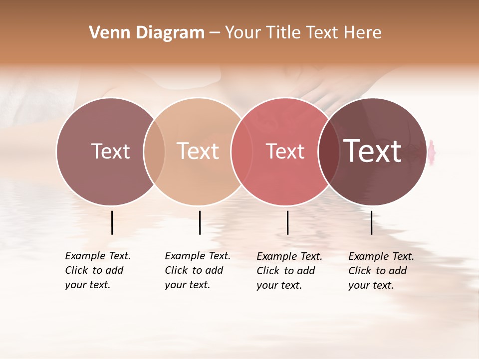 A Woman Getting Her Hair Done By A Professional Hair Stylist PowerPoint Template