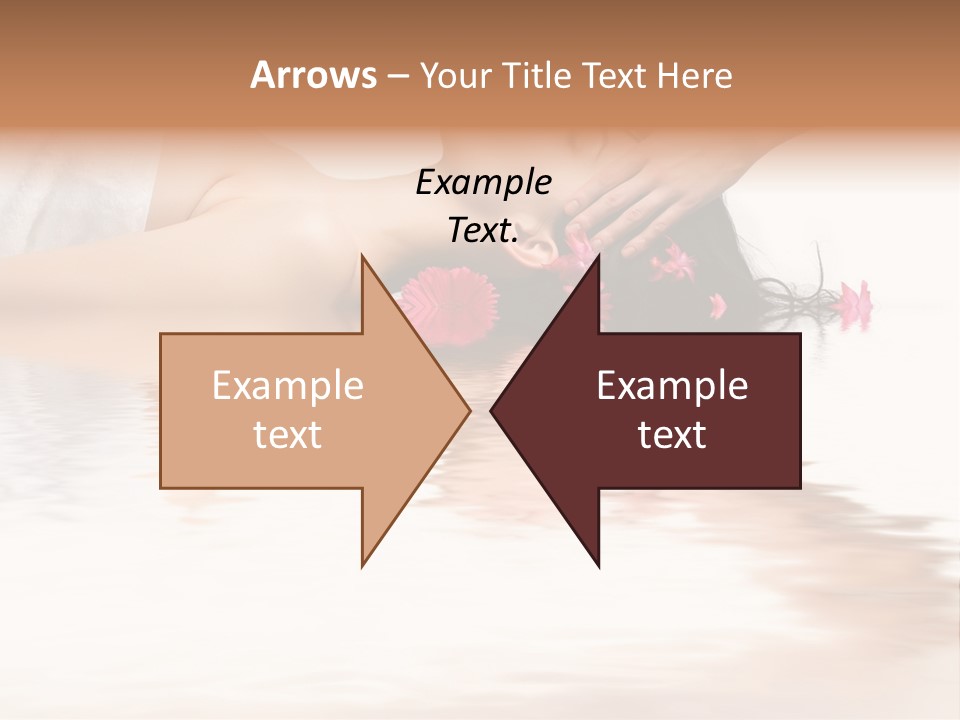 A Woman Getting Her Hair Done By A Professional Hair Stylist PowerPoint Template