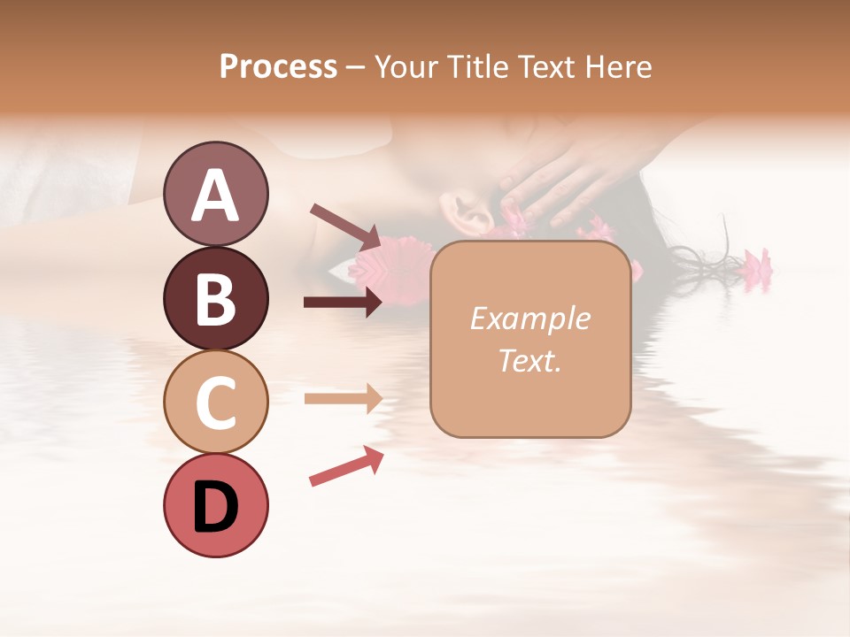 A Woman Getting Her Hair Done By A Professional Hair Stylist PowerPoint Template