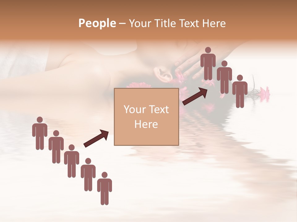 A Woman Getting Her Hair Done By A Professional Hair Stylist PowerPoint Template