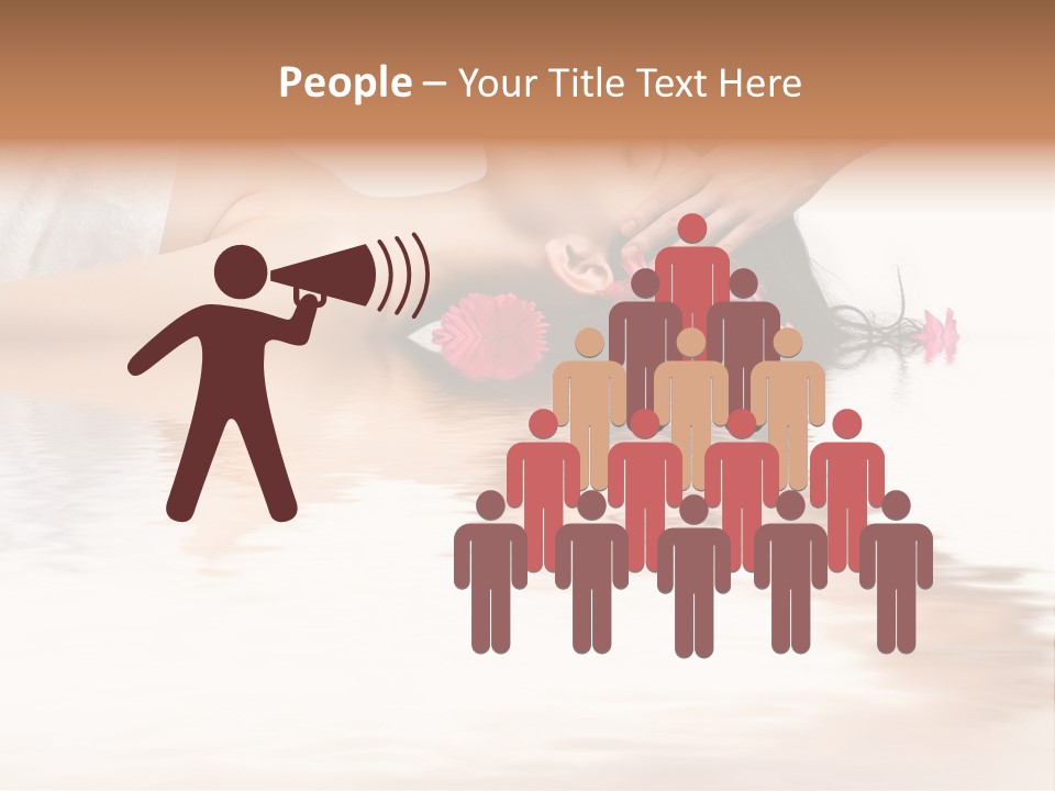 A Woman Getting Her Hair Done By A Professional Hair Stylist PowerPoint Template