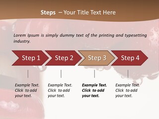 A Woman Biting Into Some Cherries With Her Mouth Open PowerPoint Template