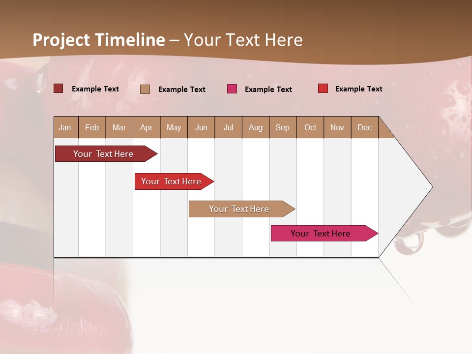 A Woman Biting Into Some Cherries With Her Mouth Open PowerPoint Template