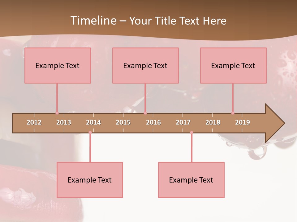 A Woman Biting Into Some Cherries With Her Mouth Open PowerPoint Template