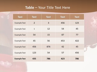 A Woman Biting Into Some Cherries With Her Mouth Open PowerPoint Template