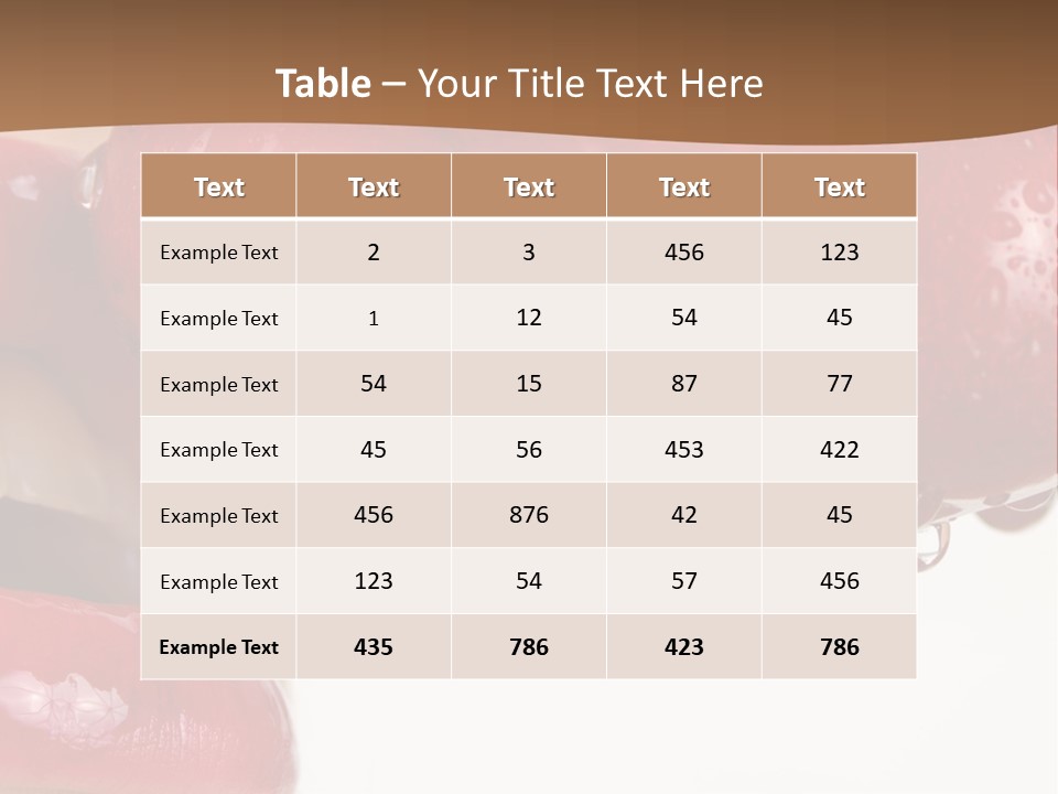 A Woman Biting Into Some Cherries With Her Mouth Open PowerPoint Template