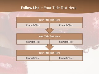 A Woman Biting Into Some Cherries With Her Mouth Open PowerPoint Template