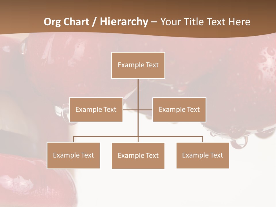 A Woman Biting Into Some Cherries With Her Mouth Open PowerPoint Template
