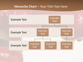A Woman Biting Into Some Cherries With Her Mouth Open PowerPoint Template