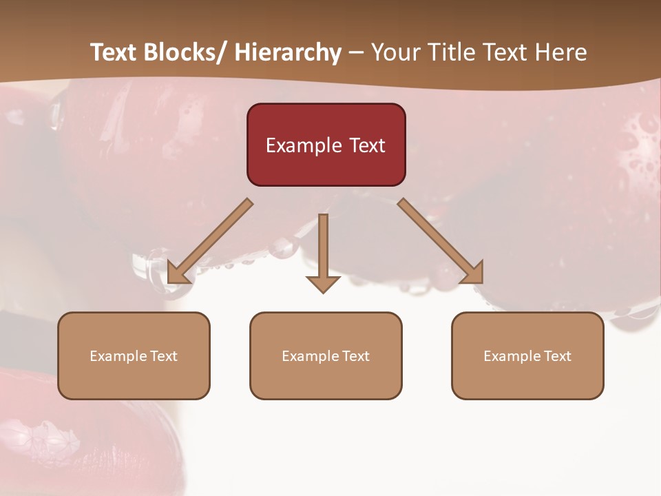 A Woman Biting Into Some Cherries With Her Mouth Open PowerPoint Template