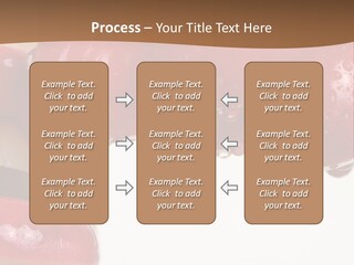 A Woman Biting Into Some Cherries With Her Mouth Open PowerPoint Template