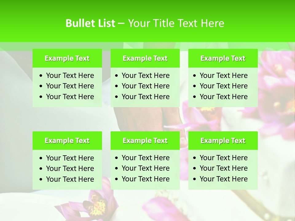 A Bride And Groom Cutting Their Wedding Cake PowerPoint Template