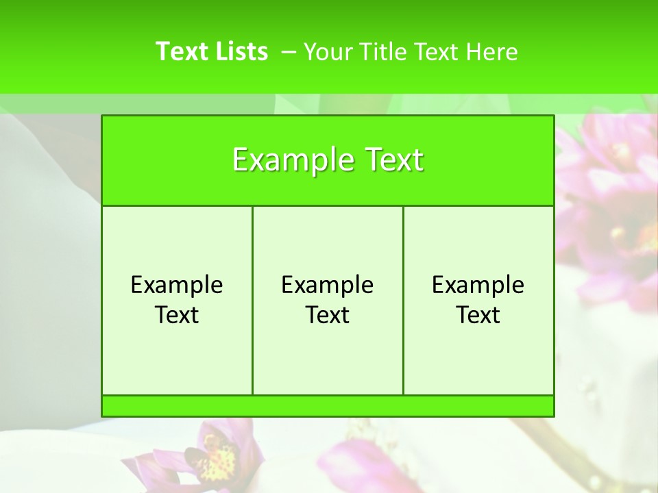 A Bride And Groom Cutting Their Wedding Cake PowerPoint Template