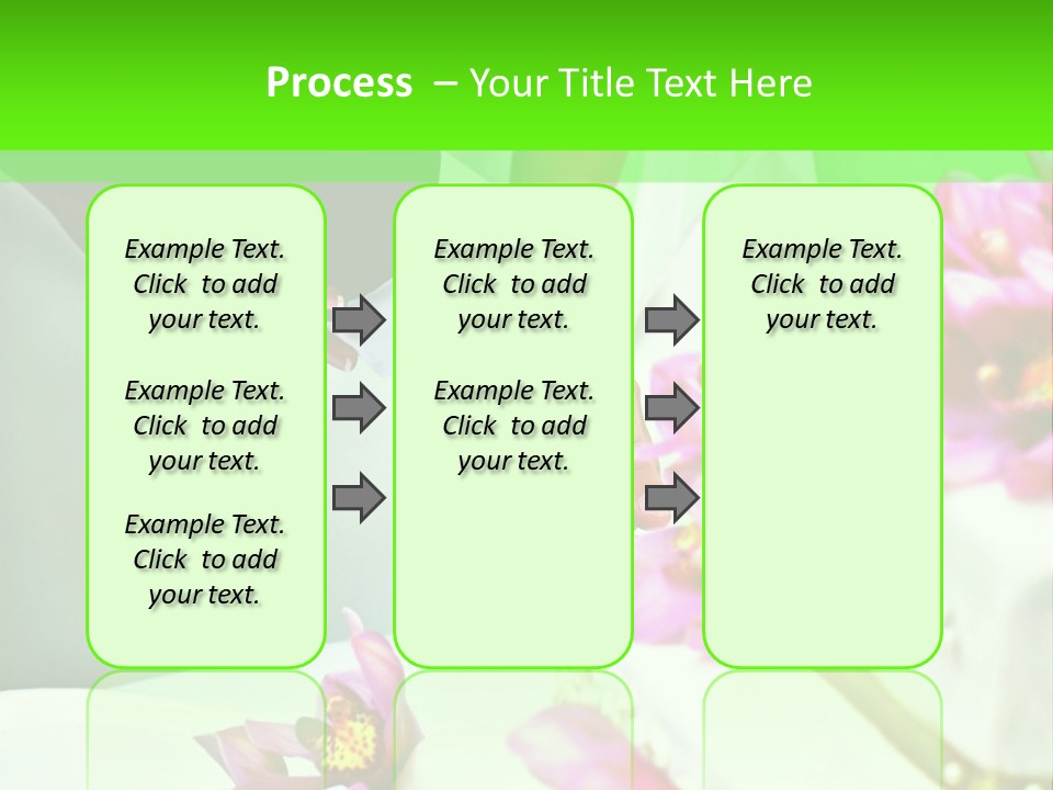 A Bride And Groom Cutting Their Wedding Cake PowerPoint Template