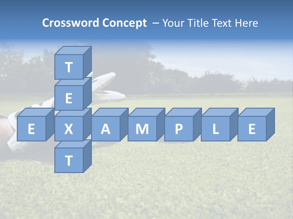 A Person Laying On The Ground With A Golf Ball PowerPoint Template