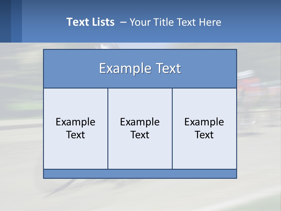 A Group Of People Riding Bikes Down A Street PowerPoint Template