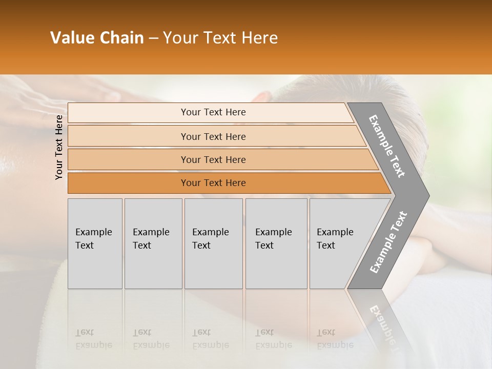 A Woman Getting A Back Massage At A Spa PowerPoint Template