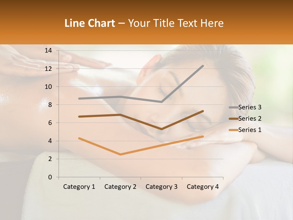 A Woman Getting A Back Massage At A Spa PowerPoint Template