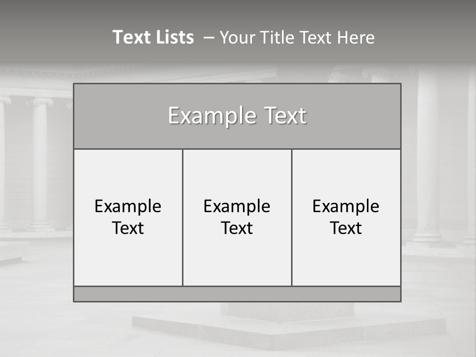 A Black And White Photo Of A Statue Of A Man PowerPoint Template
