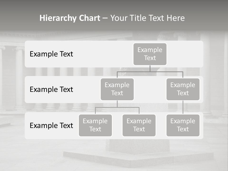 A Black And White Photo Of A Statue Of A Man PowerPoint Template