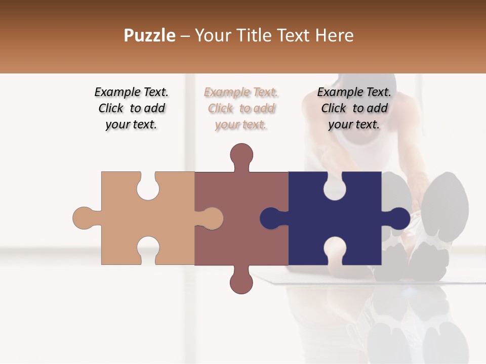 A Woman Sitting On The Floor With Her Feet Up PowerPoint Template