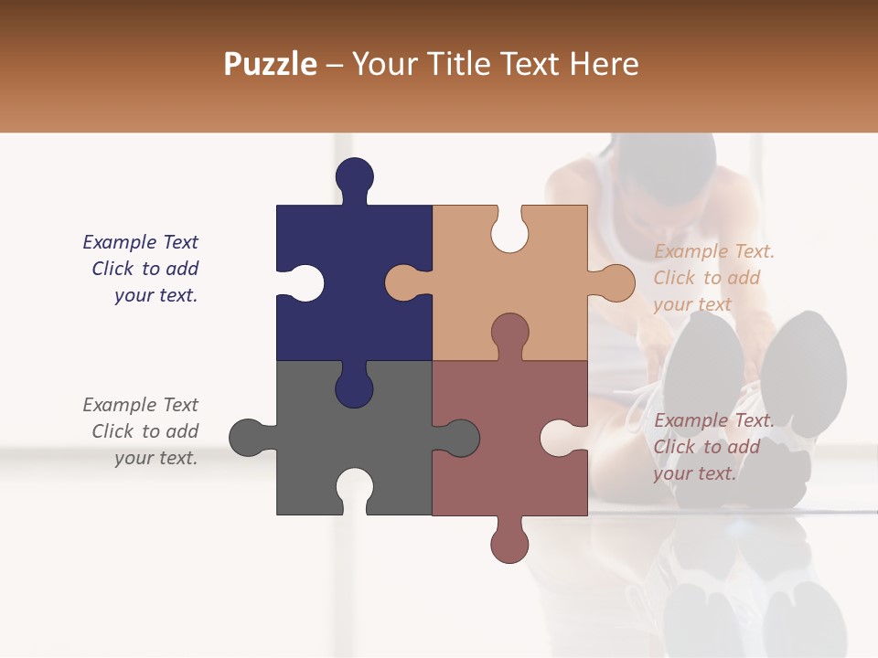 A Woman Sitting On The Floor With Her Feet Up PowerPoint Template