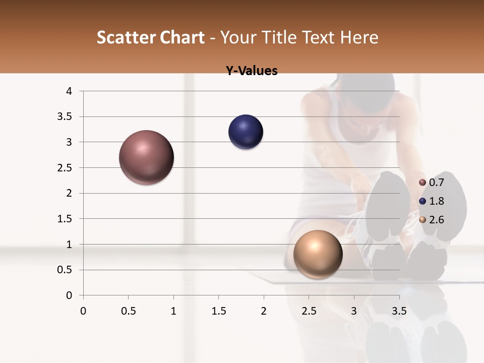 A Woman Sitting On The Floor With Her Feet Up PowerPoint Template